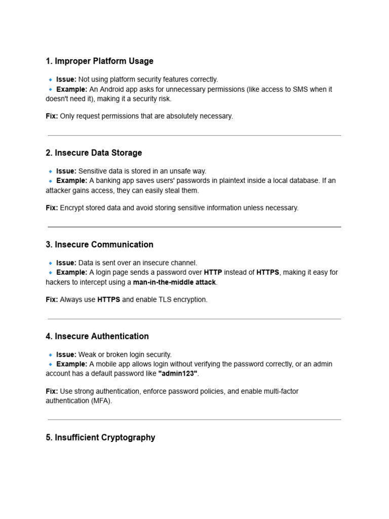 OWASP Top 10 Vulnerabilities Explained | PDF | Password | Security
