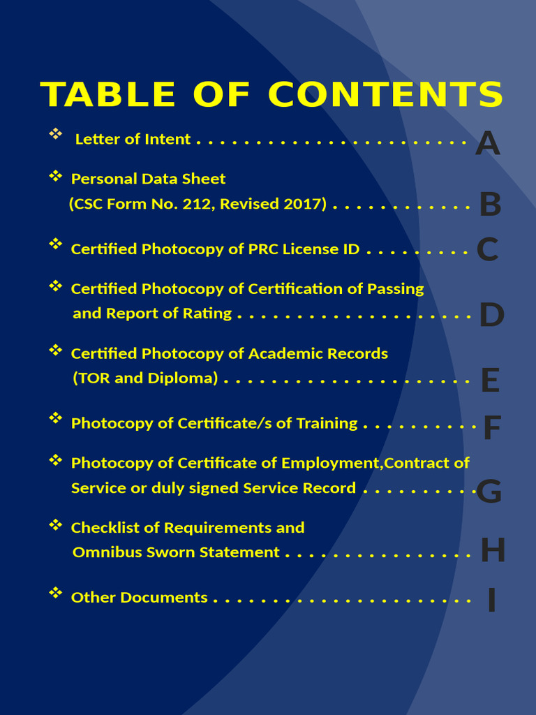 Essential Documents for Job Application | PDF