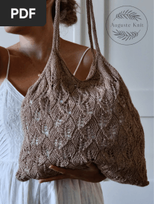 Tiny Leaves Market Bag