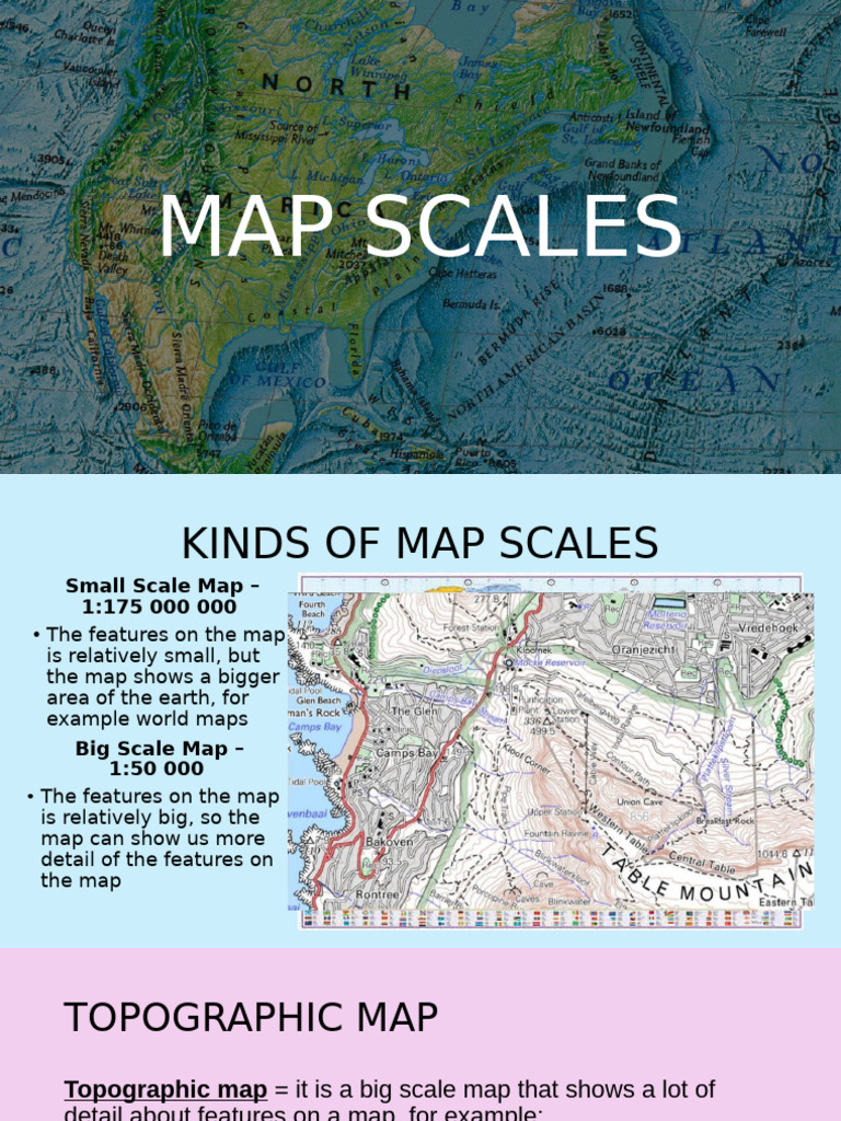 Comparing Map Scales: Small vs Large | PDF