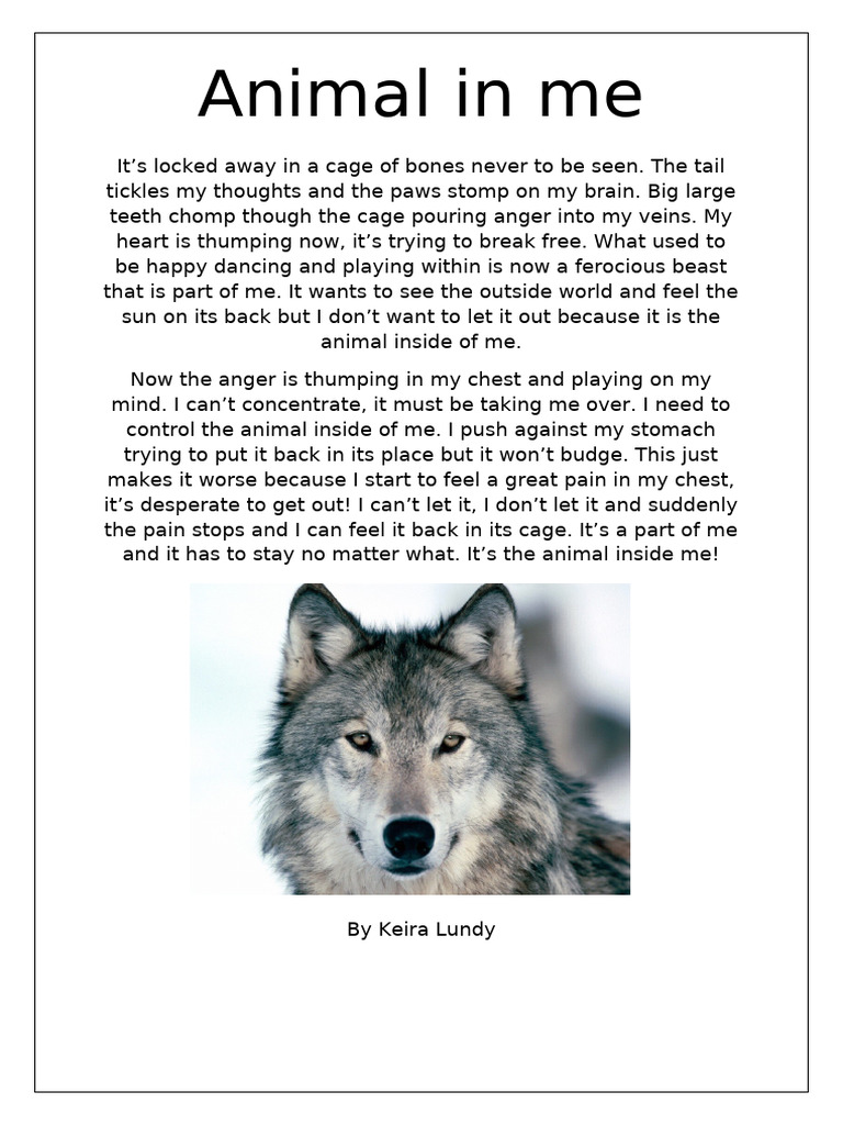 Animal in Me | PDF