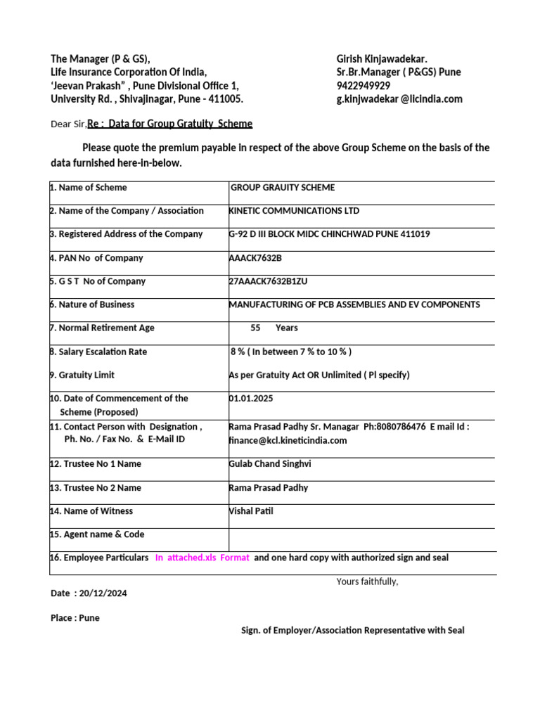 Employer Profile-GGS-V4 | PDF