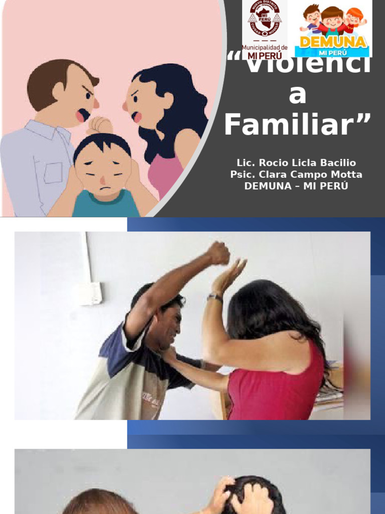 Prevención de la Violencia Familiar | PDF | Violencia doméstica | Violencia