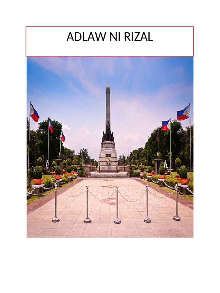 Adlaw Ni Rizal | PDF