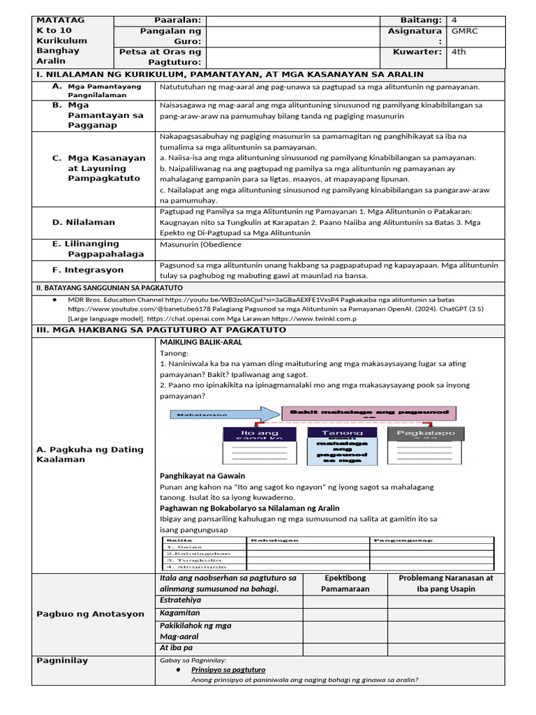GMRC 4 LP 2 | PDF