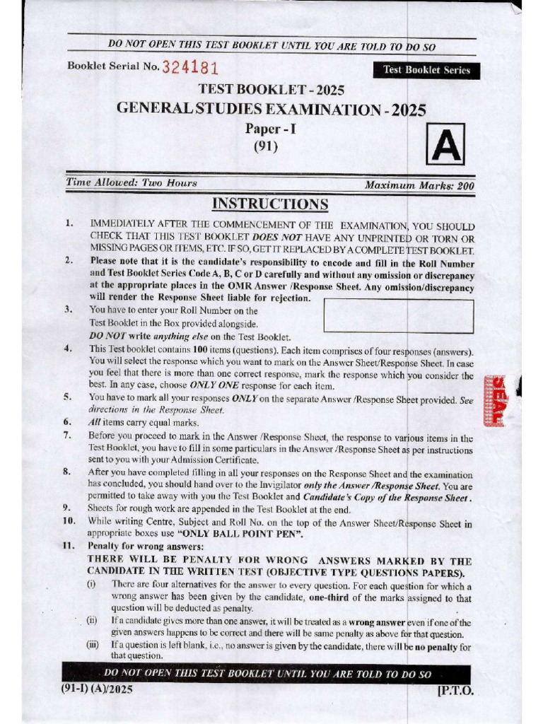 GS Paper 1 | PDF