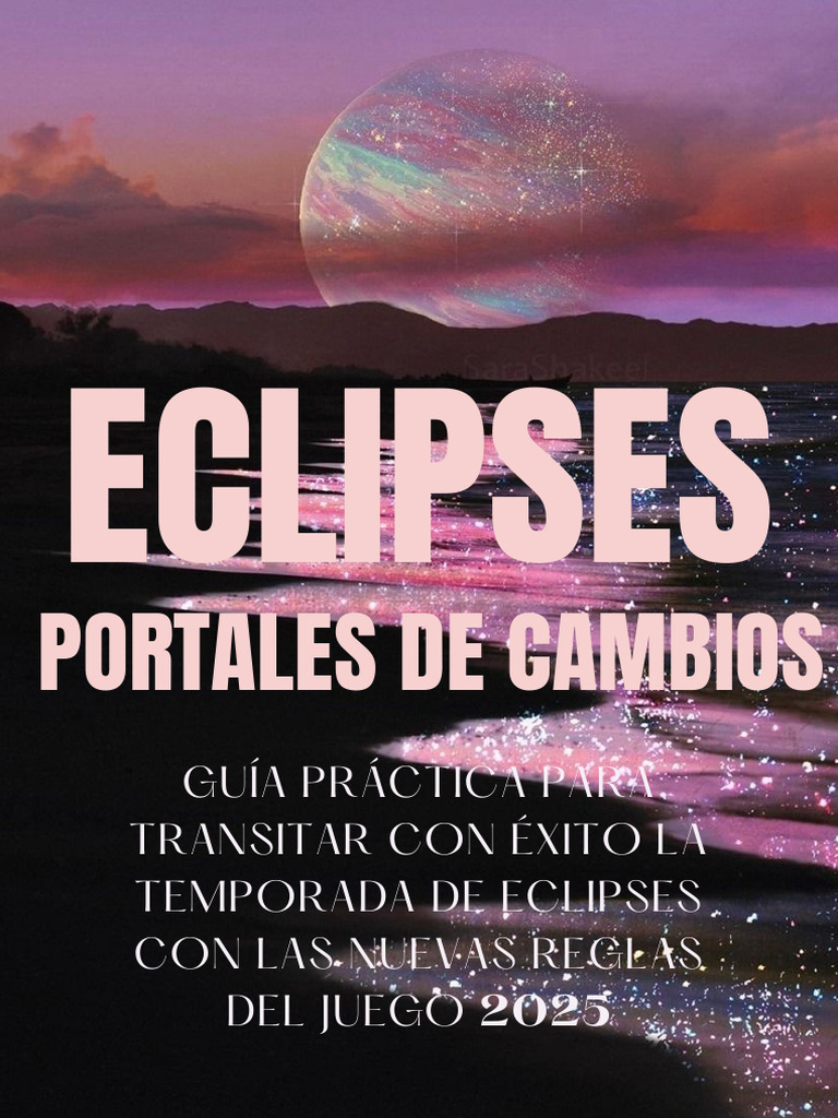 Mini Guia De los Eclipses | PDF | Luna | Eclipse