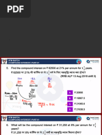 Installment Calculations in SI and CI | PDF | Interest | Debt