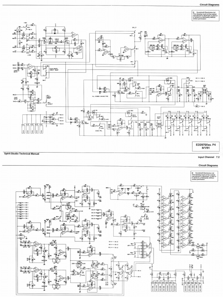 Soundcraft Spirit Studio Mixer SCH | PDF