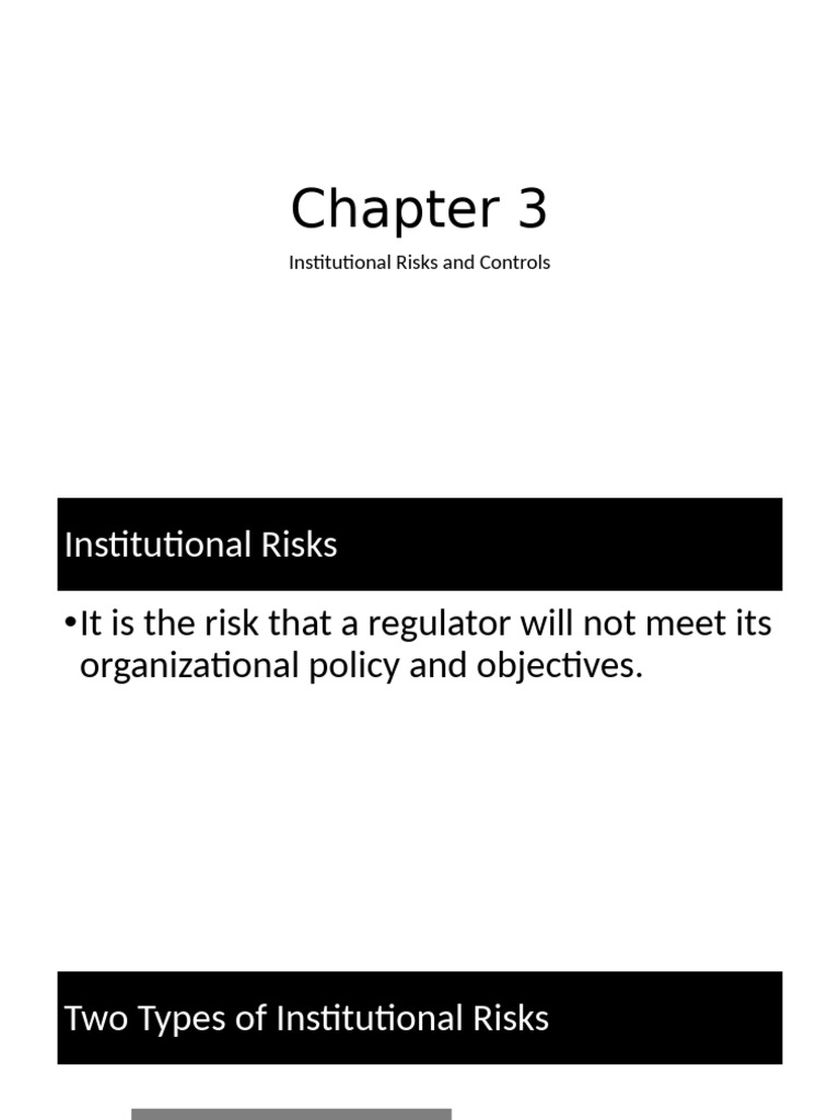 Managing Institutional Risks in Microfinance | PDF | Microfinance ...