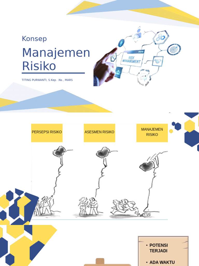2.1 Konsep Manajemen Risiko | PDF