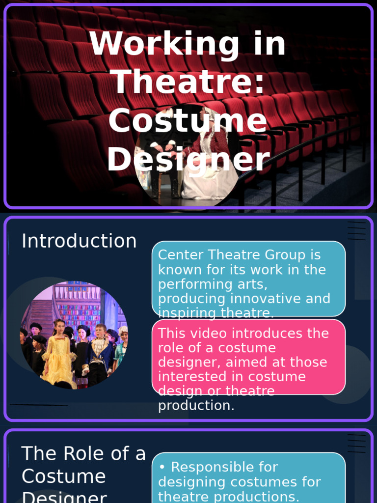 Costume Design in Theatre Production | PDF | Costume Design | Costume