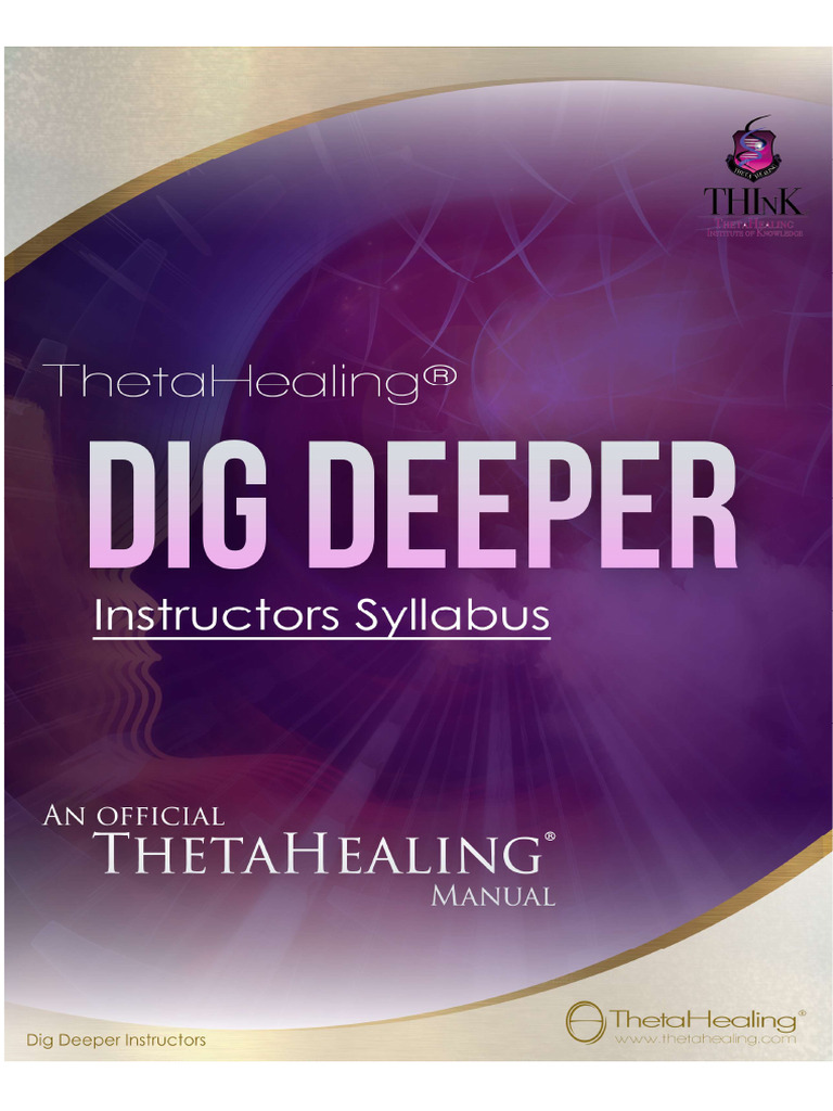 TR DigDeeper Instructor Preversion | PDF