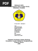 Download MAKALAH KDPK PERSONAL HYGIENE by Poetra Rantau SN83299265 doc pdf