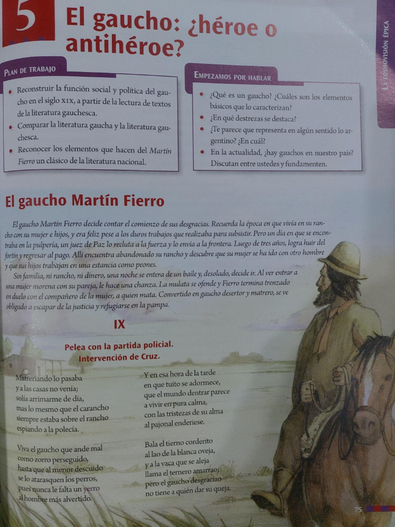 Canto Ix De Martín Fierro De José Hernández Pdf