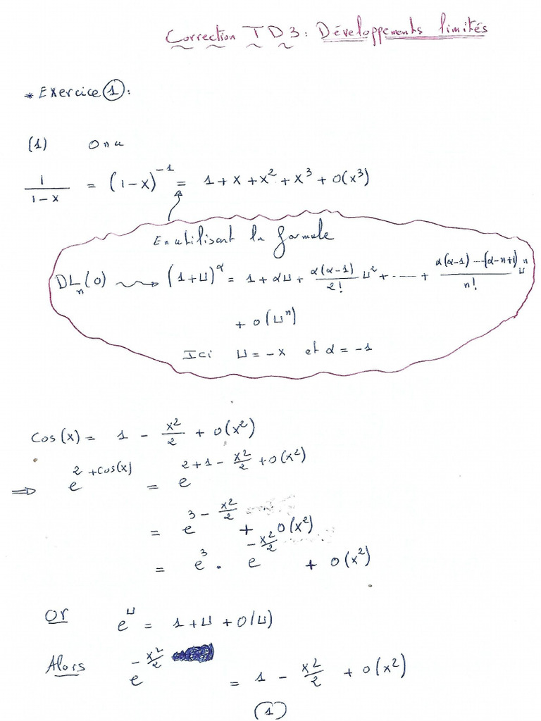 TD3 Correction (D.L) | PDF