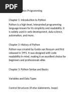 python book | PDF | Python (Programming Language) | Object Oriented ...