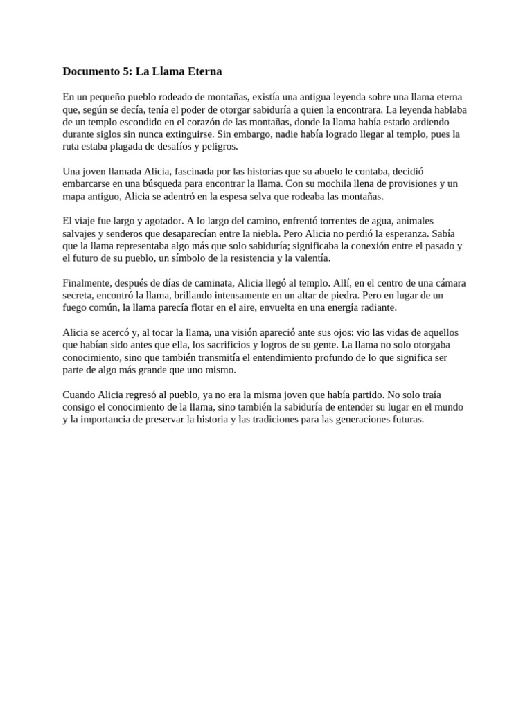 La Llama Eterna: Búsqueda y Sabiduría | PDF