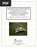 Instructivo para el Personal de la Unidad de Rescate y Rehabilitación de Animales Silvestres (URRAS)