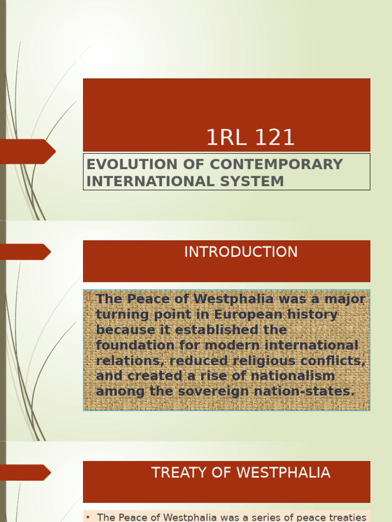 Westphalia's Impact on International Relations | PDF | Holy Roman Empire