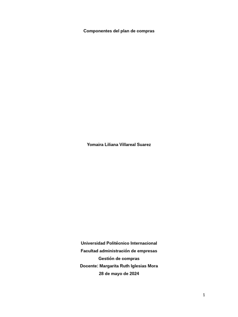 Actividad Nucleo 3 Planeación de Compras | PDF | Presupuesto | Business