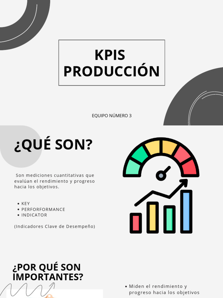Kpi Producción | PDF | Indicador de rendimiento | Business