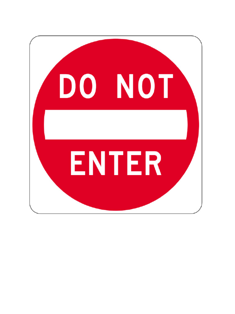 Road Signs | PDF