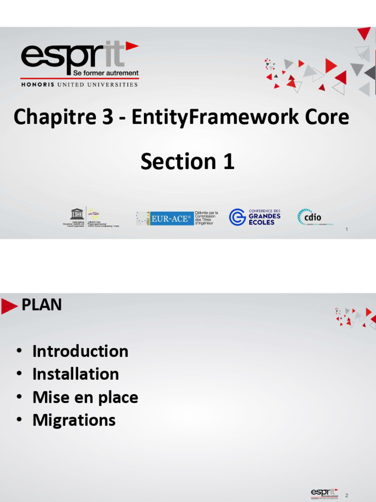 Introduction à Entity Framework Core | PDF | Bases de données ...