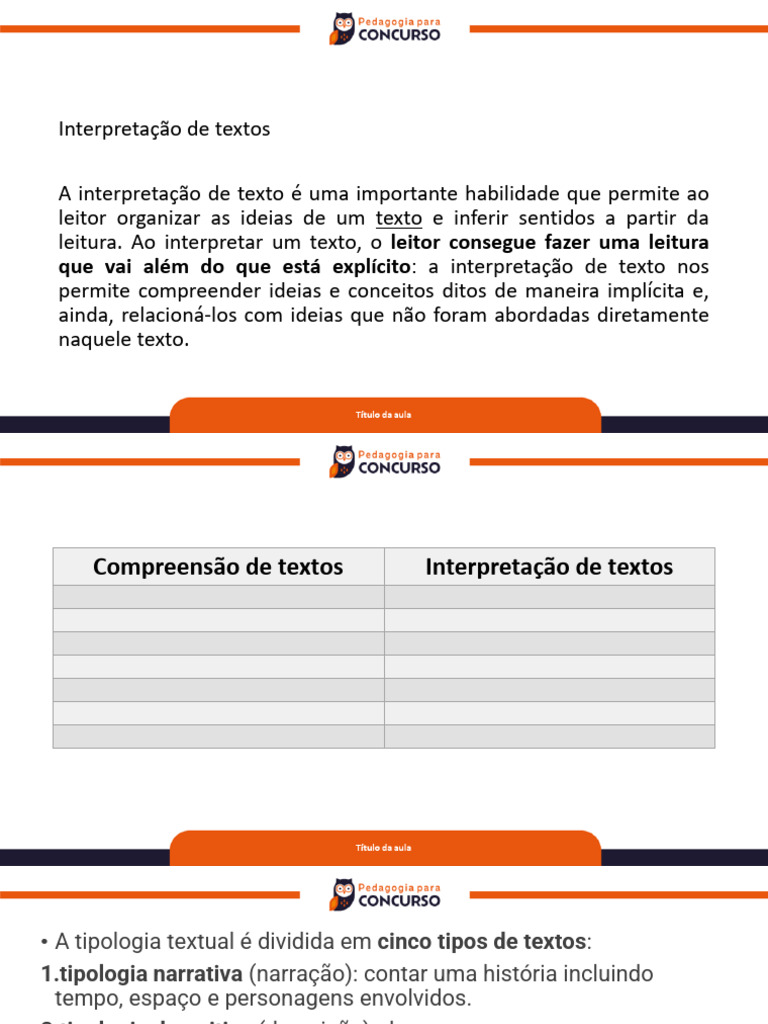 Interpretação de Textos e Gêneros Variados | PDF | Linguística