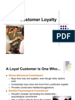 Customer Loyalty