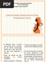 Calculadora Idade Gestacional e Datas Importantes | PDF | Gravidez | Parto
