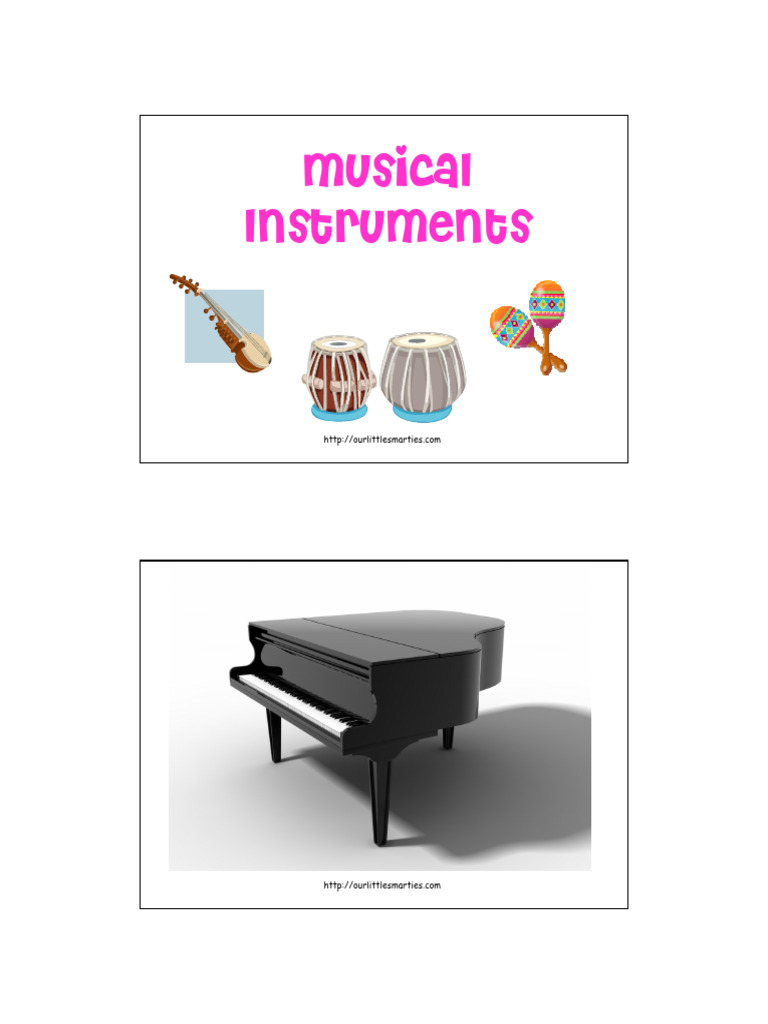 Musical Instruments Guide | PDF