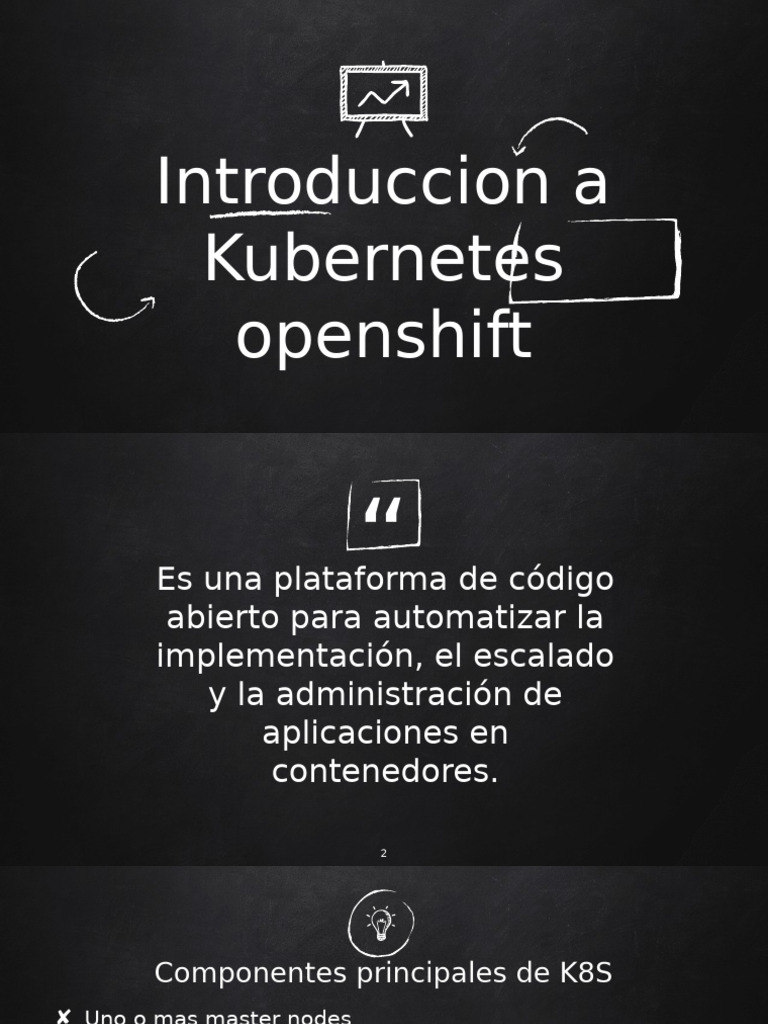 Introducción a Kubernetes y OpenShift | PDF | Tecnologías de la ...