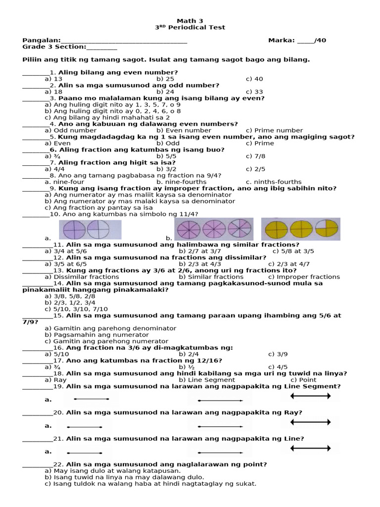 3rd-Math PT | PDF