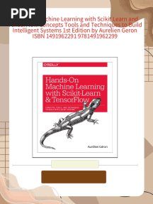 Full Download Hands On Machine Learning with Scikit Learn and TensorFlow Concepts Tools and Techniques to Build Intelligent Systems 1st Edition by Aurelien Geron ISBN 1491962291 9781491962299 PDF DOCX