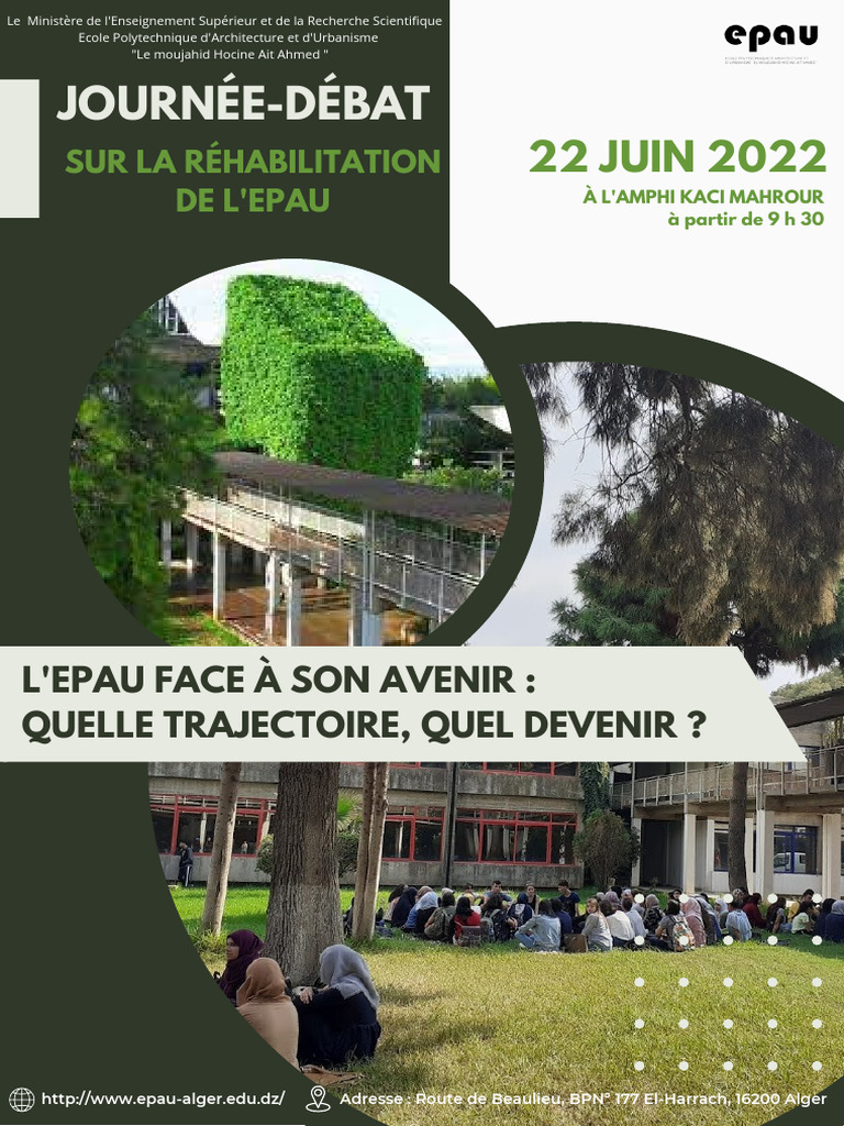 Réhabilitation durable de l'EPAU | PDF | Environnement naturel