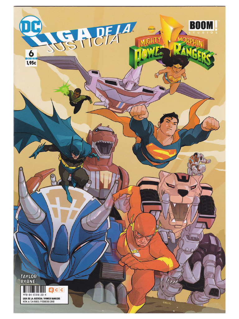 (Justice League - Power Rangers) (Parte 6) | PDF