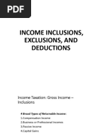 Chargeable Income Computation Guide | PDF | Tax Deduction | Taxes