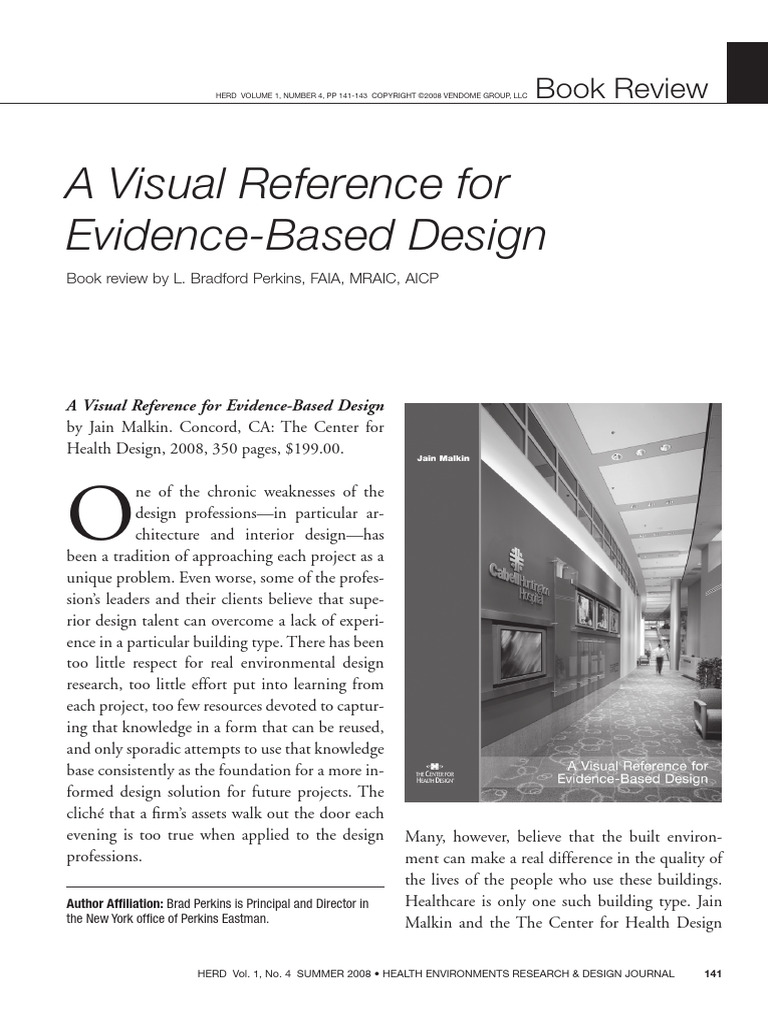 Book Review - A Visual Reference For Evidence-Based Design | PDF ...