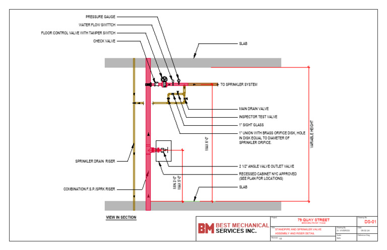 FCVA Detail - 79 Quay ST - 09 02 24 | PDF | Valve | Plumbing