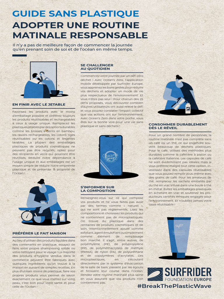 Routine Matinale Zéro Plastique | PDF | Plastique | Déchets