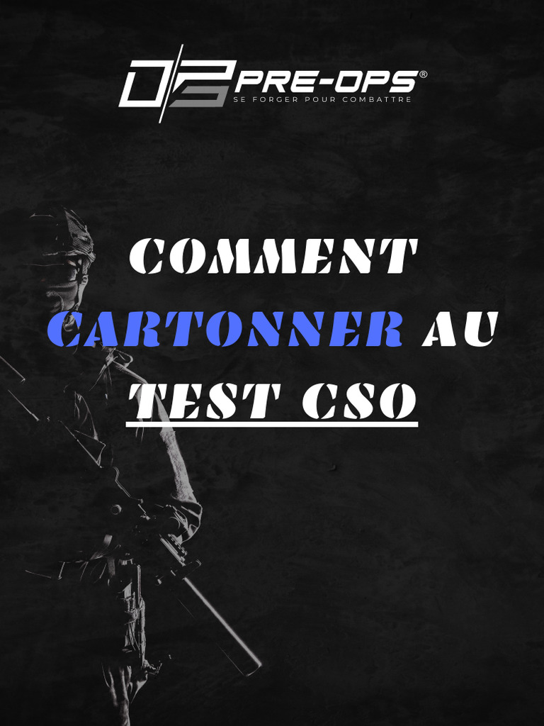 Guide Pour Cartonner Au Test Cso | PDF | Obésité | Nutrition