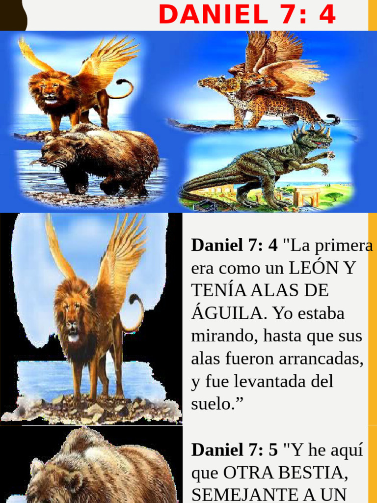 Bestias en Daniel 7: Simbolismo y Significado | PDF