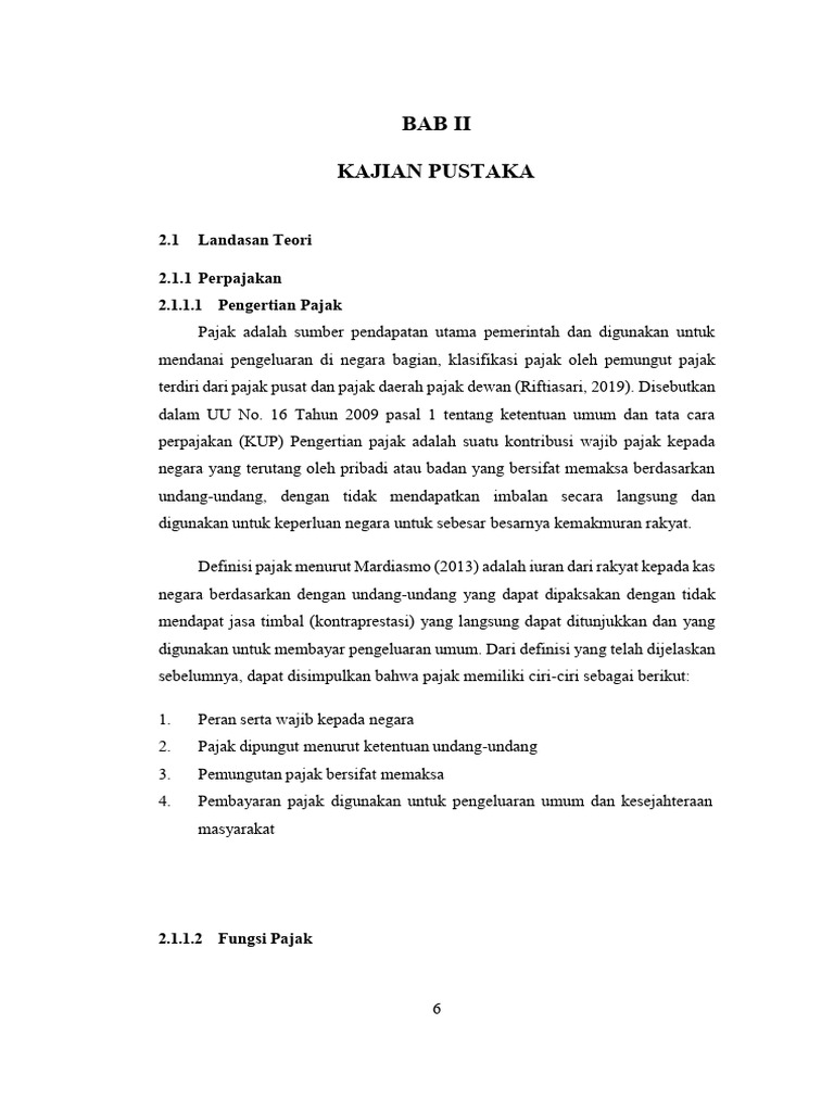 Teori dan Sistem Perpajakan Indonesia | PDF