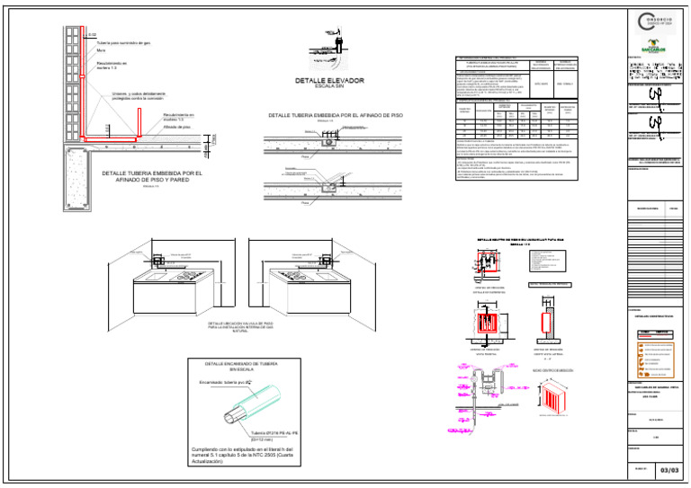 Gas Vip-Vis San Carlos de Guaroa-Plano 3 de 3 | PDF | Tubería ...