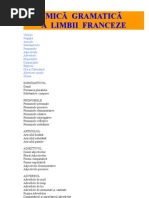 Valeriu CIUCULIN - Mica gramatica franceza