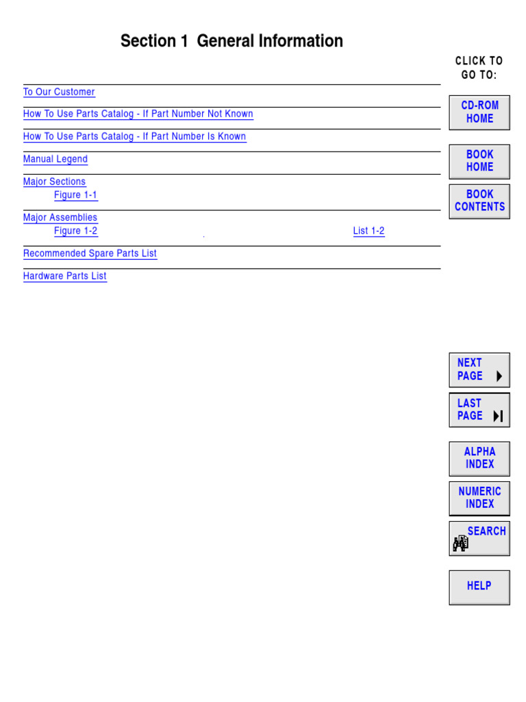Parts Catalog Usage Guide | PDF | Manufactured Goods