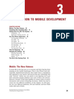 Intro To Mobile Development