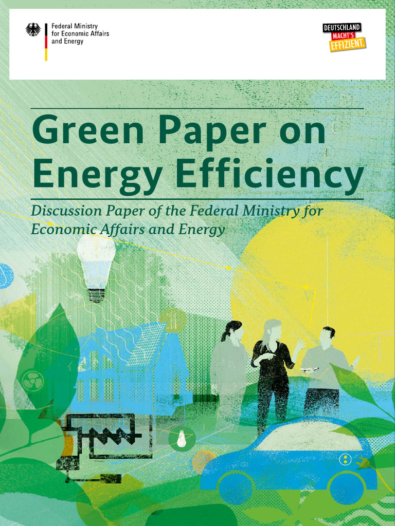 Green Paper On Energy Efficiency | PDF | Renewable Energy | Efficient ...