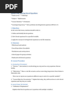 Grade 7 Lesson Plan: Literal Equations | PDF | Equations | Mathematics